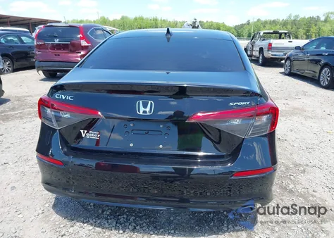 2023 Honda Civic Sport из США, поврежденный, VIN 2HGFE2F50PH548789